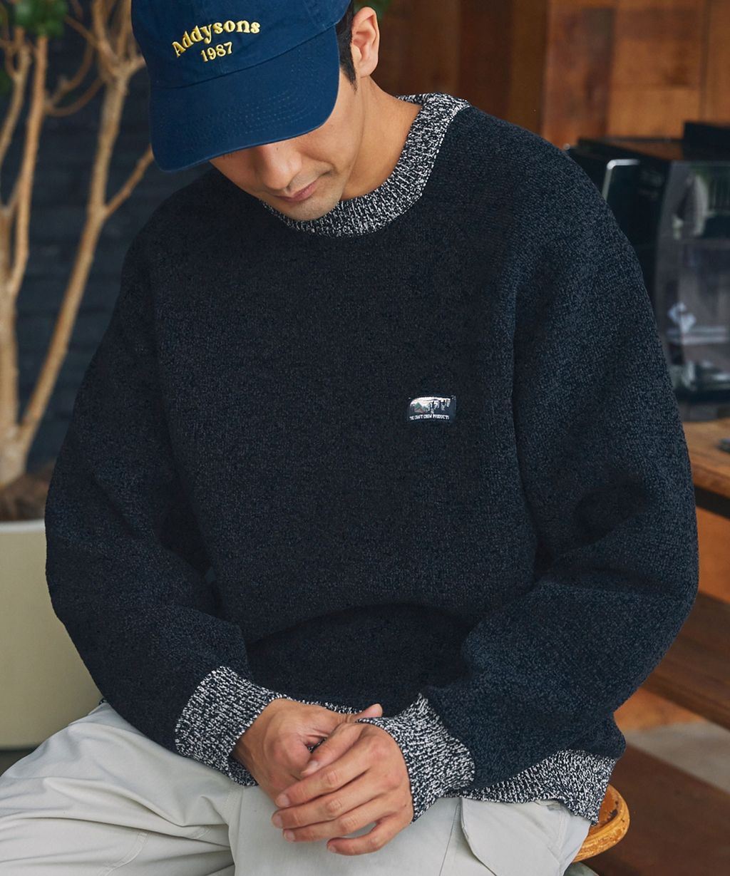 THE CRAFT CREW PRODUCTS 抗起毛球可機洗保暖磨毛紗拉格蘭針織衣_93