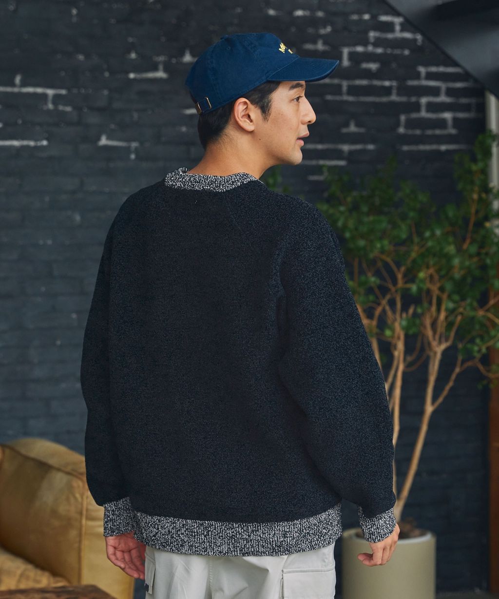 THE CRAFT CREW PRODUCTS 抗起毛球可機洗保暖磨毛紗拉格蘭針織衣_92