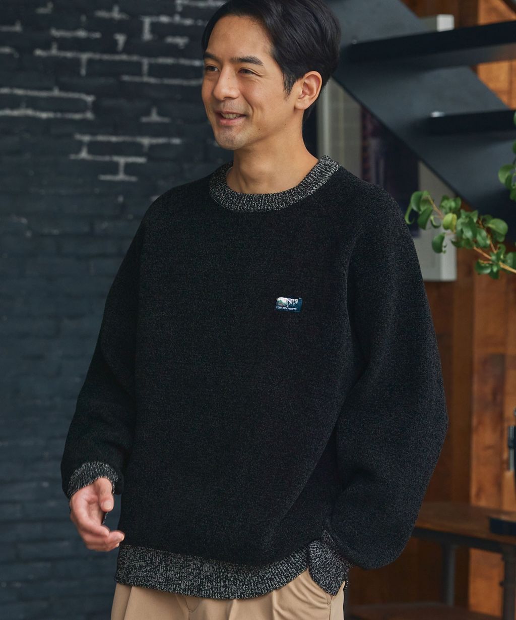 THE CRAFT CREW PRODUCTS 抗起毛球可機洗保暖磨毛紗拉格蘭針織衣_86