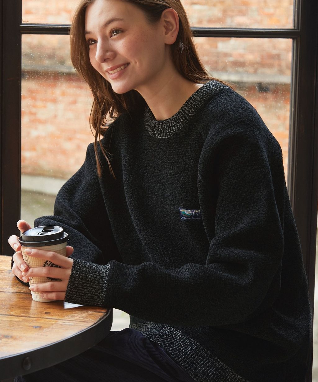 THE CRAFT CREW PRODUCTS 抗起毛球可機洗保暖磨毛紗拉格蘭針織衣_83