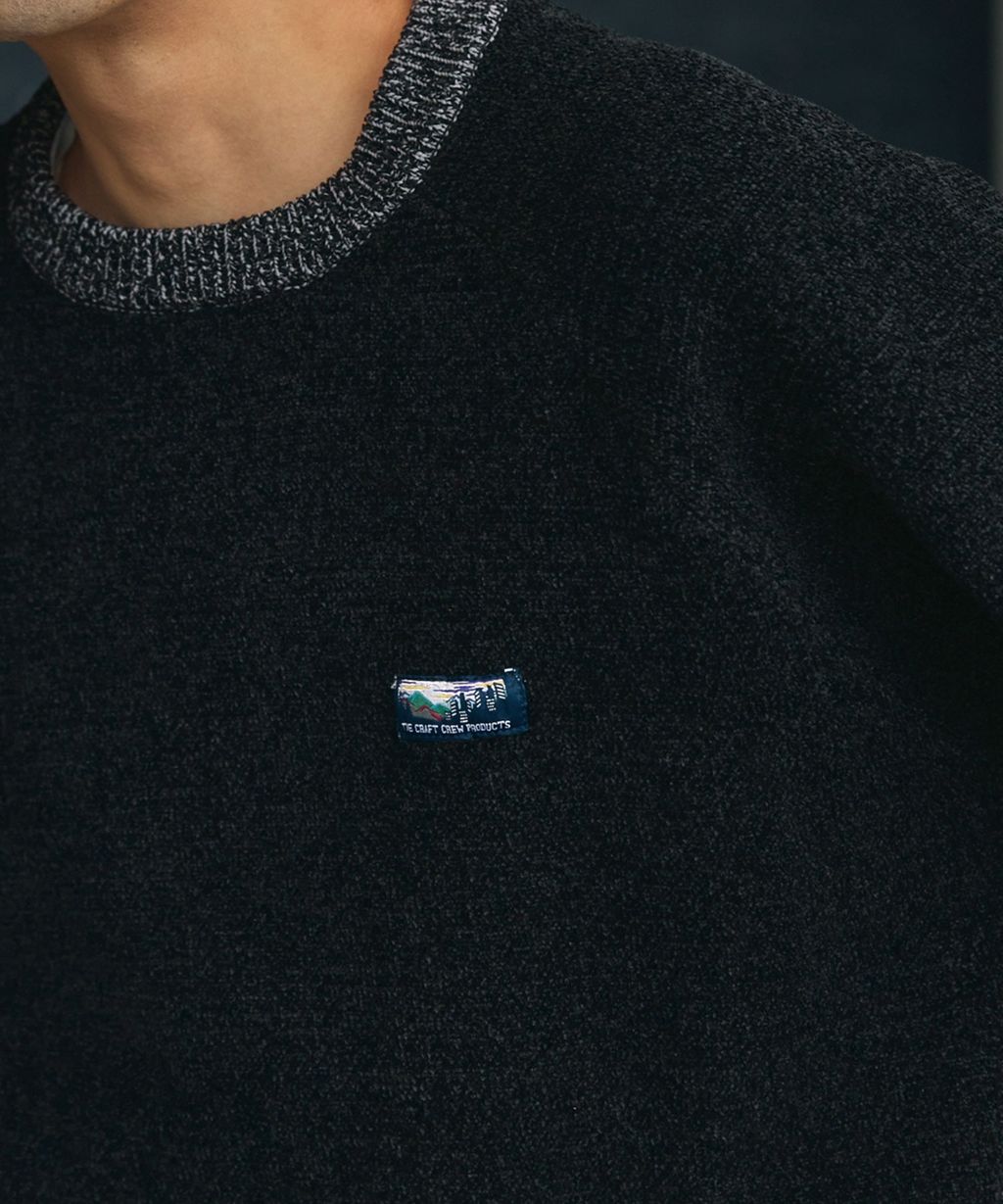 THE CRAFT CREW PRODUCTS 抗起毛球可機洗保暖磨毛紗拉格蘭針織衣_80