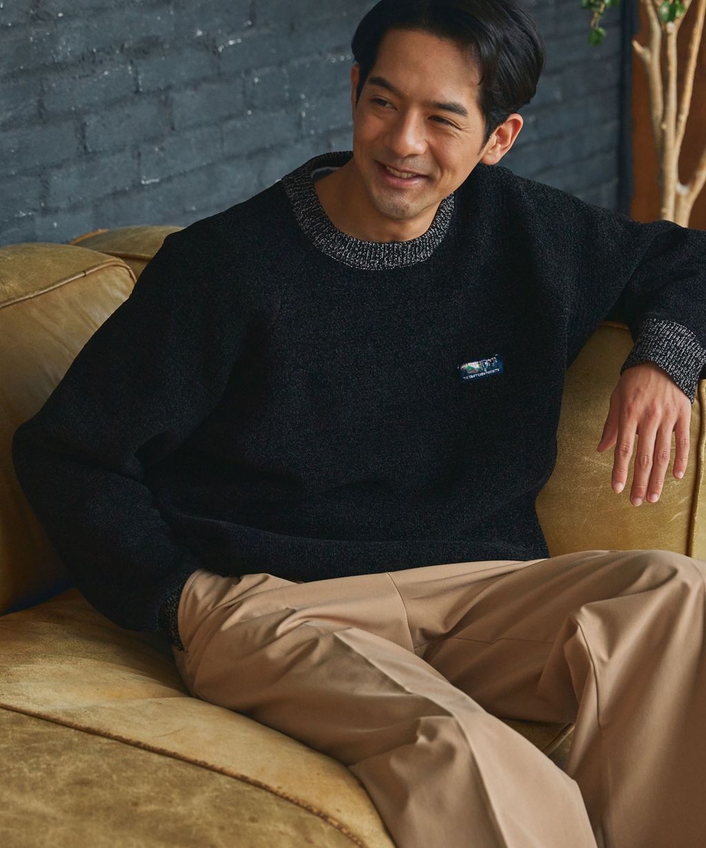 THE CRAFT CREW PRODUCTS 抗起毛球可機洗保暖磨毛紗拉格蘭針織衣_82