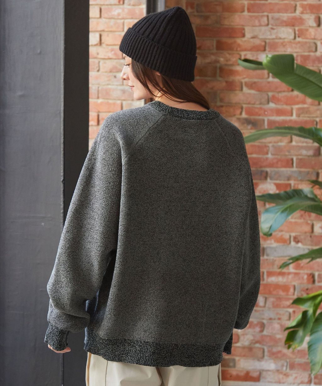 THE CRAFT CREW PRODUCTS 抗起毛球可機洗保暖磨毛紗拉格蘭針織衣_74