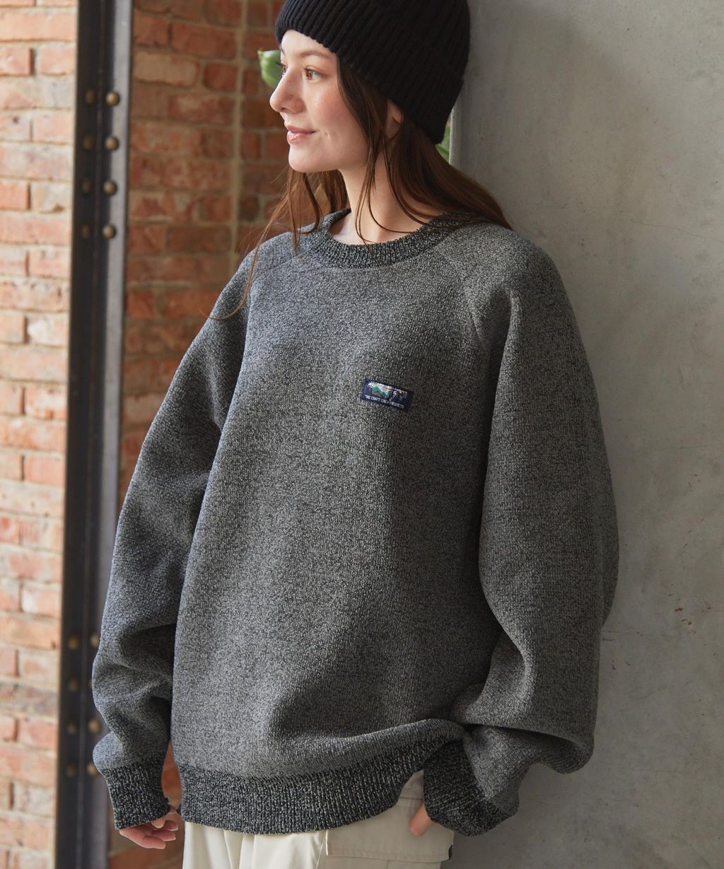 THE CRAFT CREW PRODUCTS 抗起毛球可機洗保暖磨毛紗拉格蘭針織衣_72