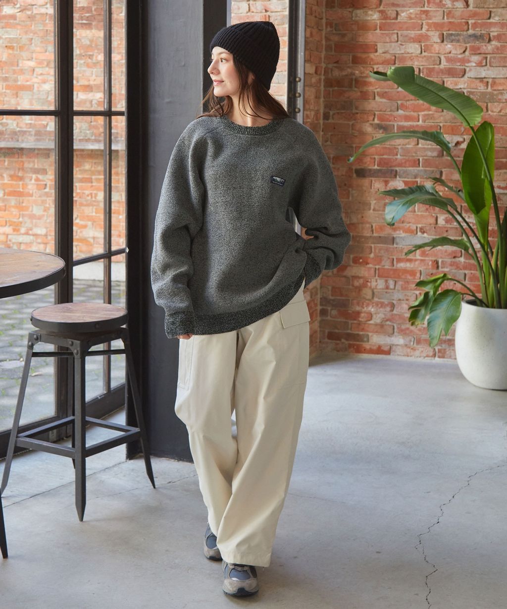 THE CRAFT CREW PRODUCTS 抗起毛球可機洗保暖磨毛紗拉格蘭針織衣_70