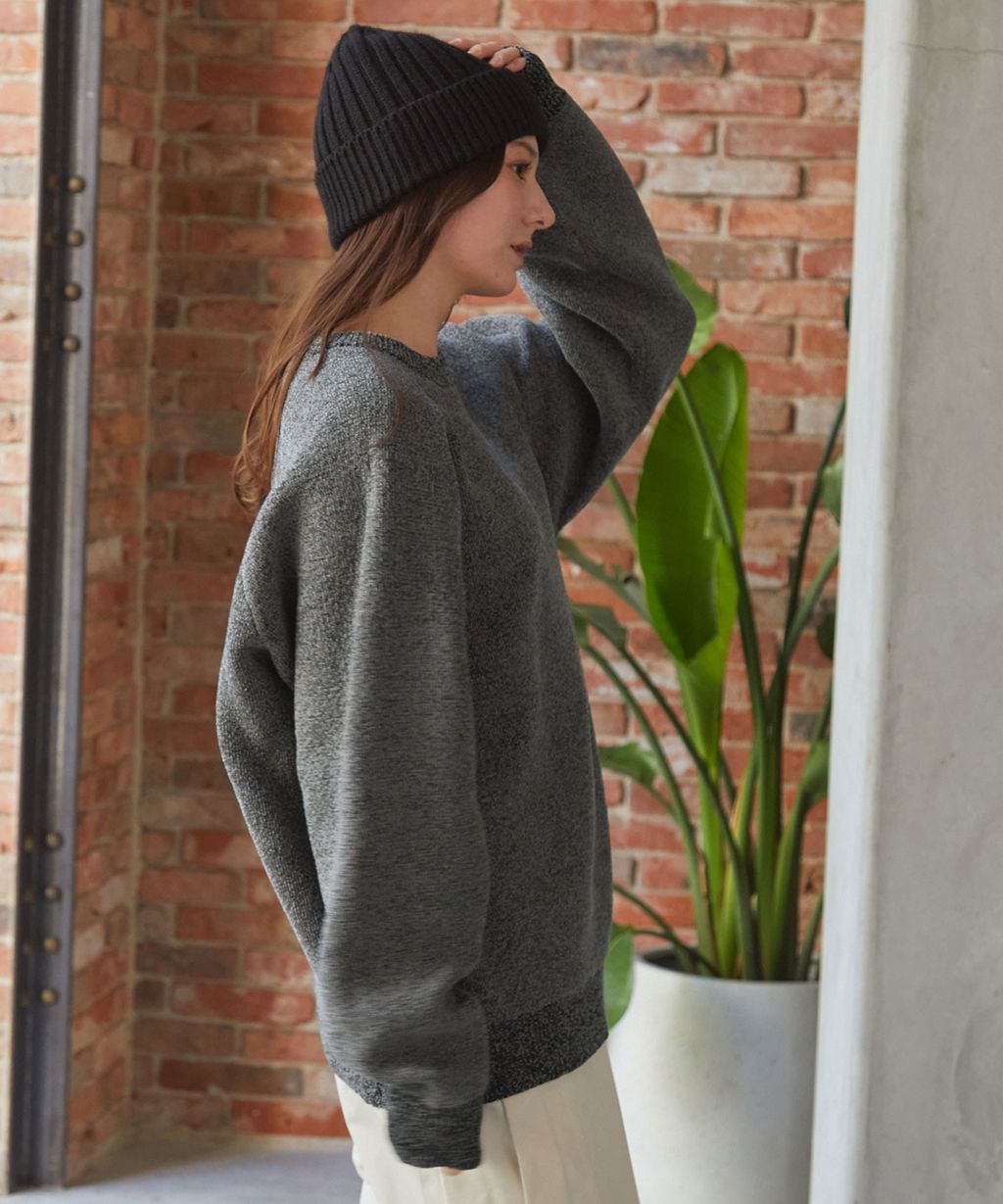 THE CRAFT CREW PRODUCTS 抗起毛球可機洗保暖磨毛紗拉格蘭針織衣_73