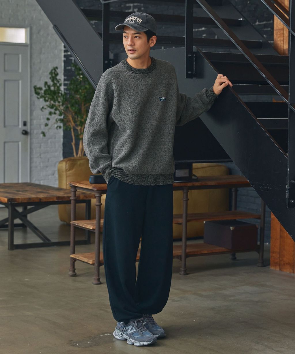 THE CRAFT CREW PRODUCTS 抗起毛球可機洗保暖磨毛紗拉格蘭針織衣_62