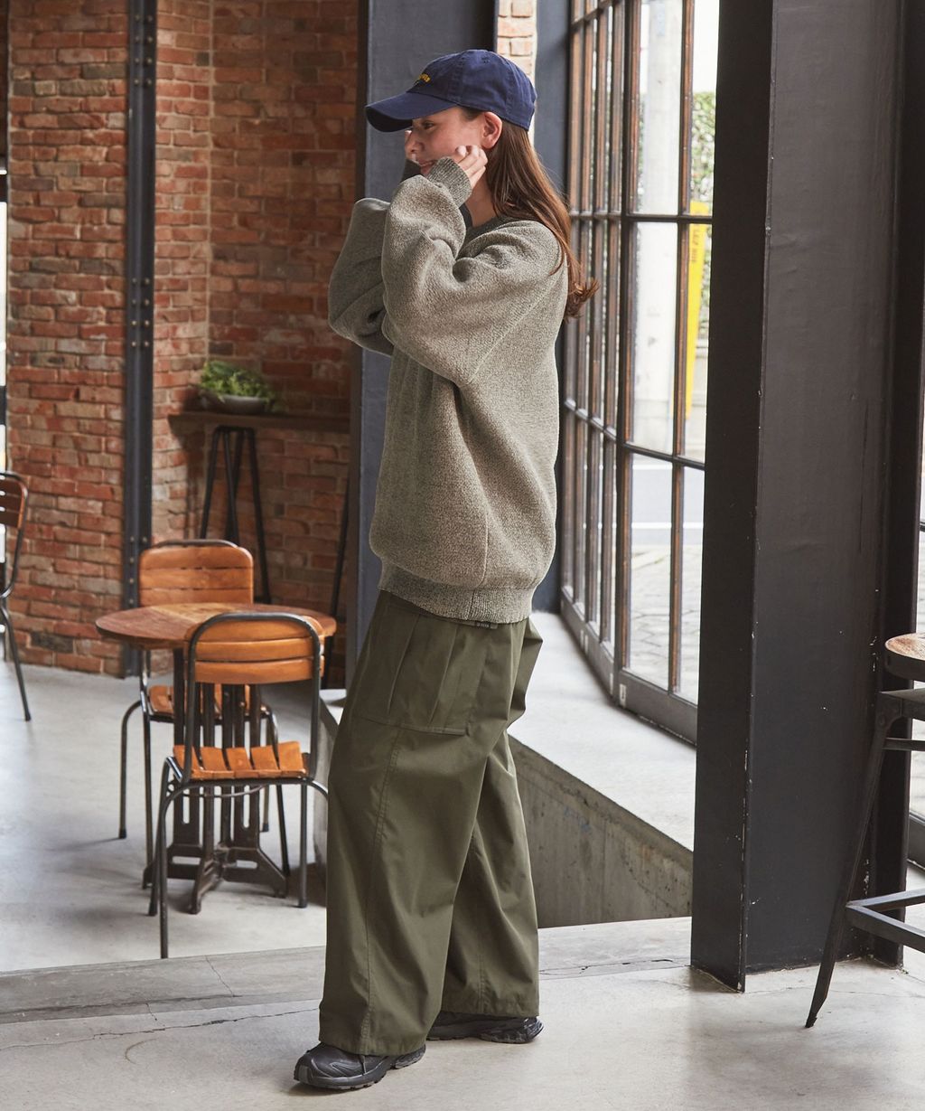 THE CRAFT CREW PRODUCTS 抗起毛球可機洗保暖磨毛紗拉格蘭針織衣_53