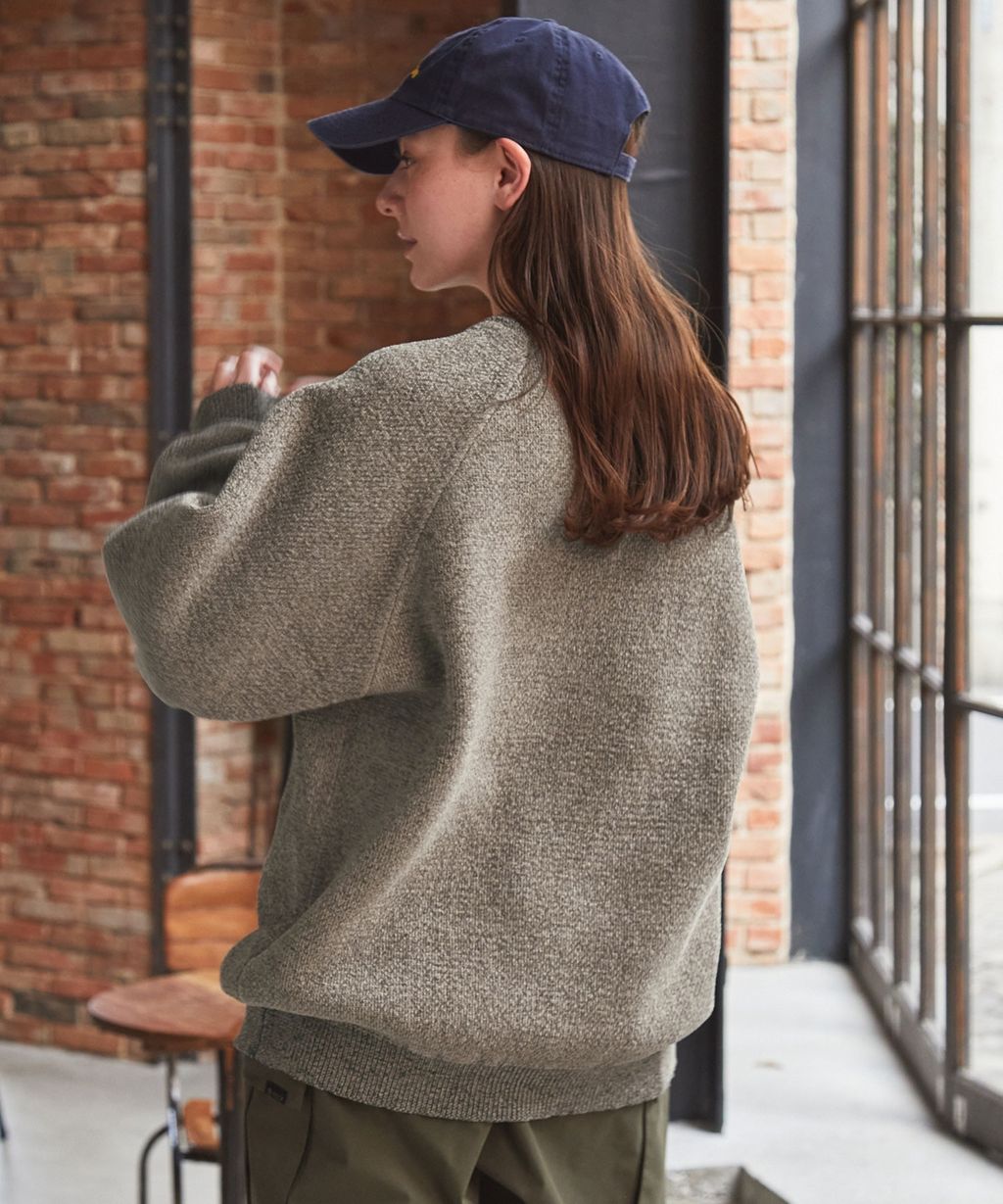 THE CRAFT CREW PRODUCTS 抗起毛球可機洗保暖磨毛紗拉格蘭針織衣_56