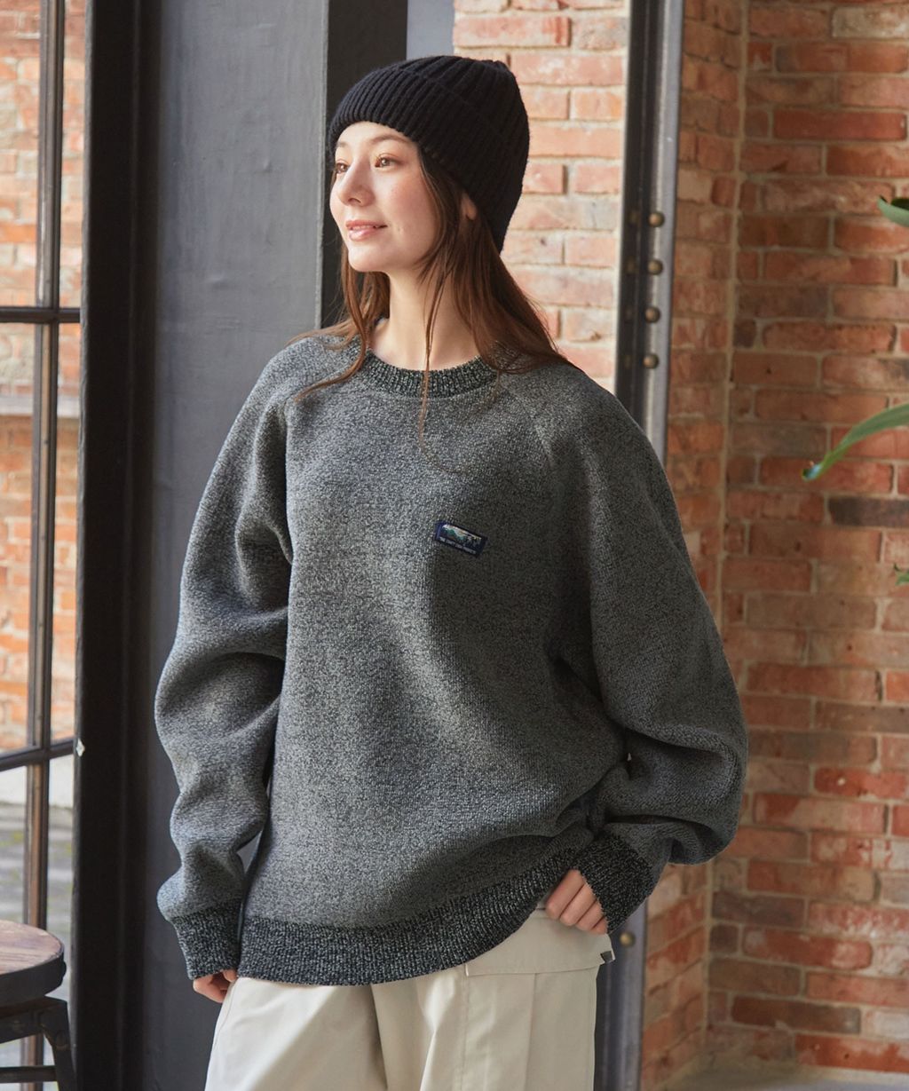 THE CRAFT CREW PRODUCTS 抗起毛球可機洗保暖磨毛紗拉格蘭針織衣_68