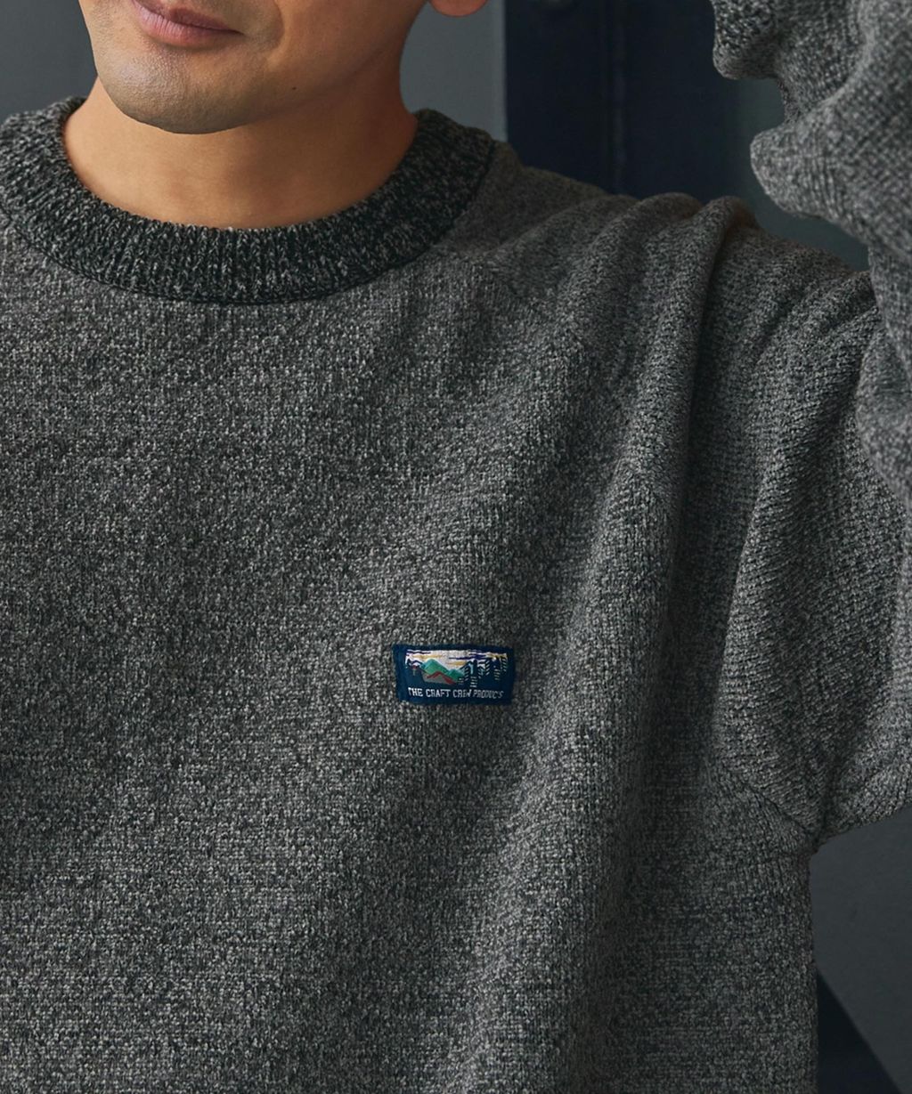 THE CRAFT CREW PRODUCTS 抗起毛球可機洗保暖磨毛紗拉格蘭針織衣_60