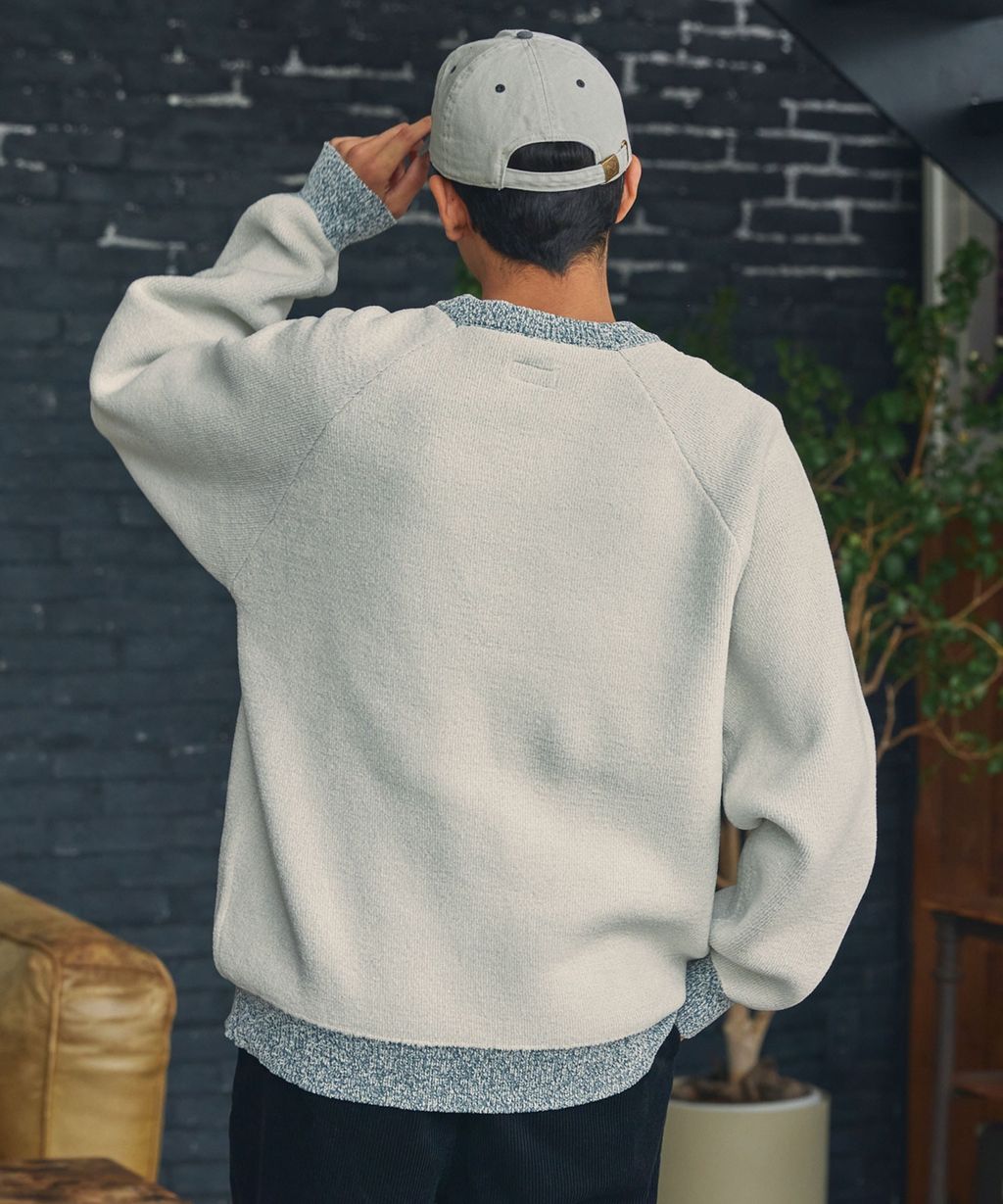 THE CRAFT CREW PRODUCTS 抗起毛球可機洗保暖磨毛紗拉格蘭針織衣_41