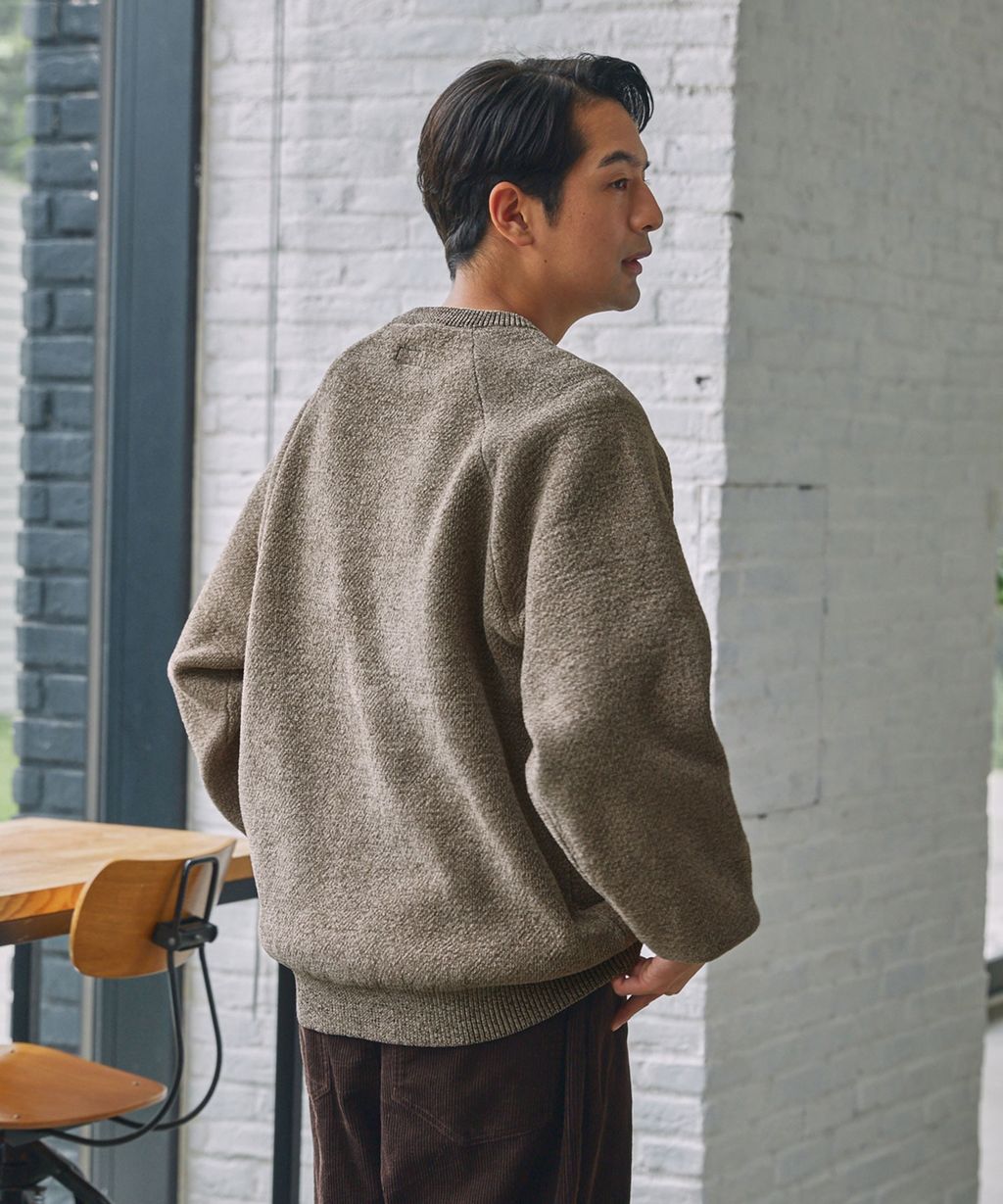 THE CRAFT CREW PRODUCTS 抗起毛球可機洗保暖磨毛紗拉格蘭針織衣_48