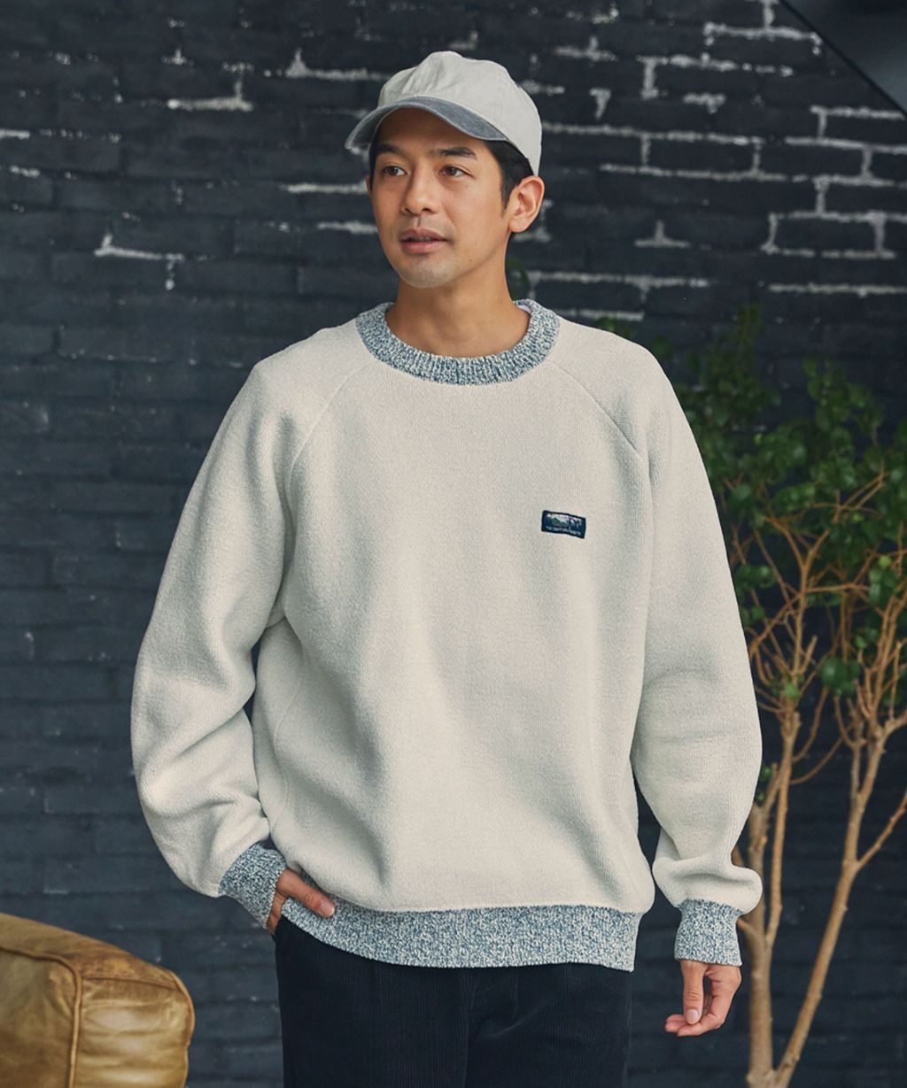 THE CRAFT CREW PRODUCTS 抗起毛球可機洗保暖磨毛紗拉格蘭針織衣_40