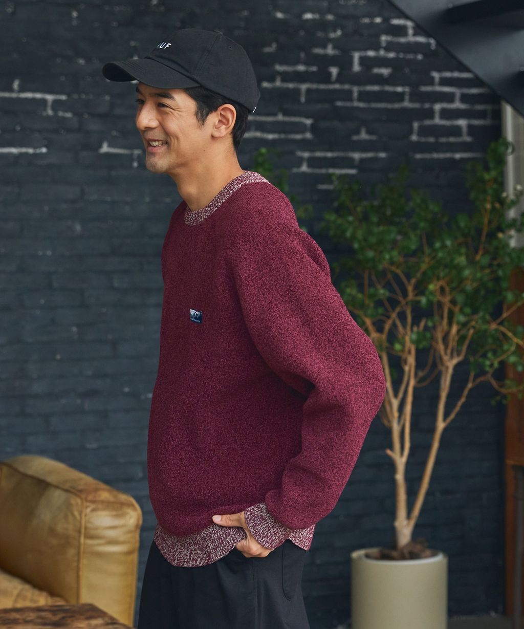 THE CRAFT CREW PRODUCTS 抗起毛球可機洗保暖磨毛紗拉格蘭針織衣_31