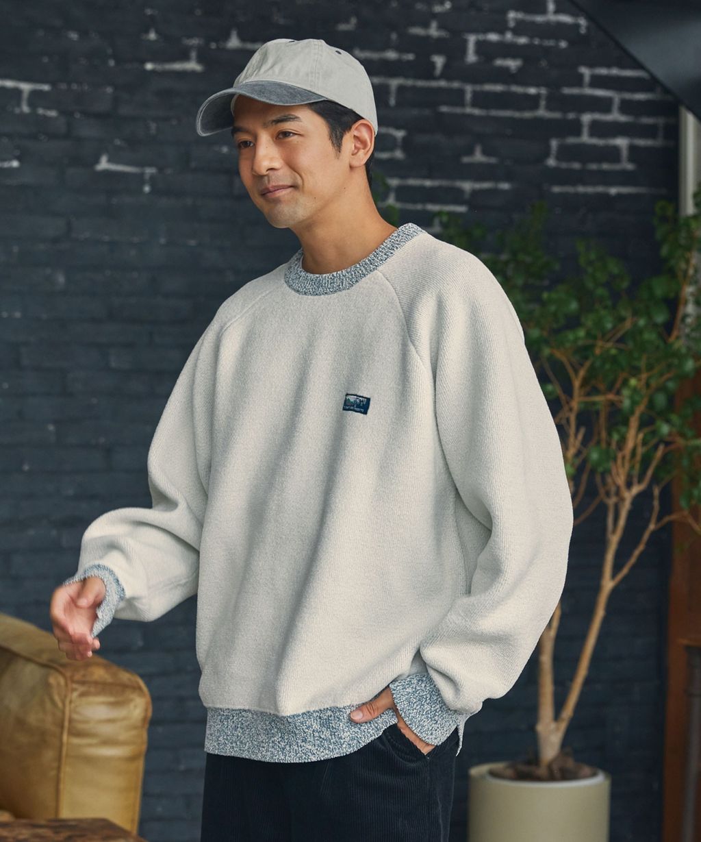 THE CRAFT CREW PRODUCTS 抗起毛球可機洗保暖磨毛紗拉格蘭針織衣_28