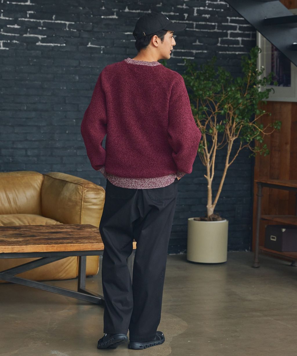 THE CRAFT CREW PRODUCTS 抗起毛球可機洗保暖磨毛紗拉格蘭針織衣_27