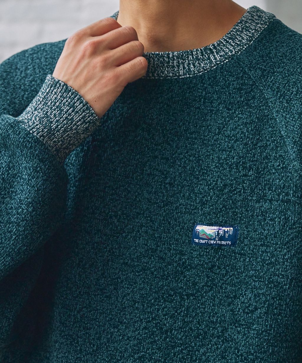 THE CRAFT CREW PRODUCTS 抗起毛球可機洗保暖磨毛紗拉格蘭針織衣_24