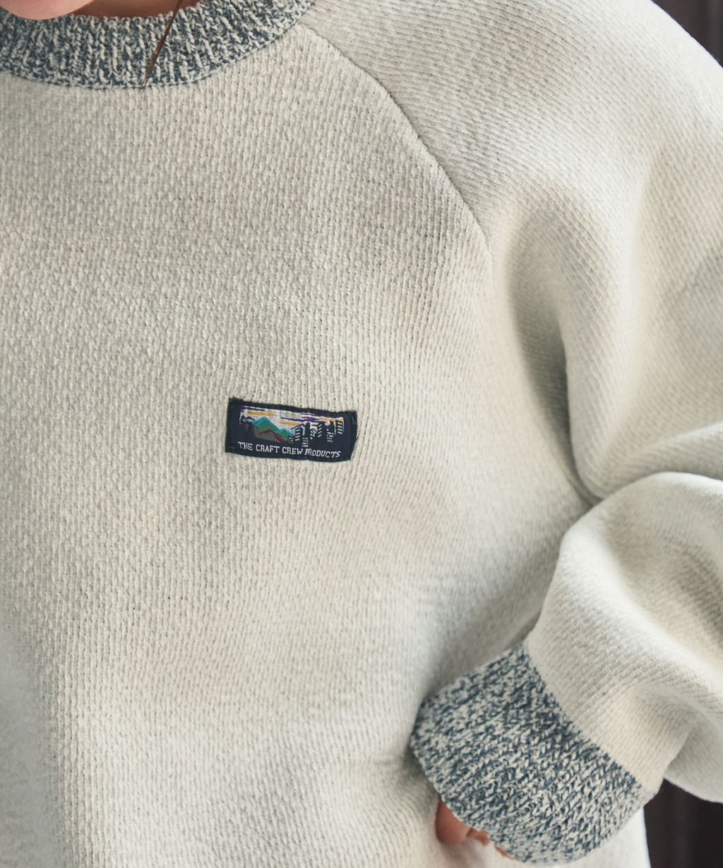 THE CRAFT CREW PRODUCTS 抗起毛球可機洗保暖磨毛紗拉格蘭針織衣_16