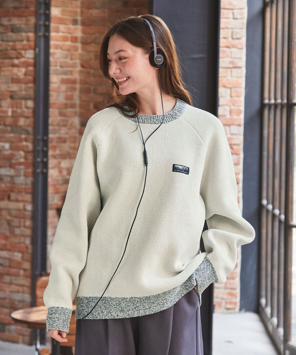 THE CRAFT CREW PRODUCTS 抗起毛球可機洗保暖磨毛紗拉格蘭針織衣_13