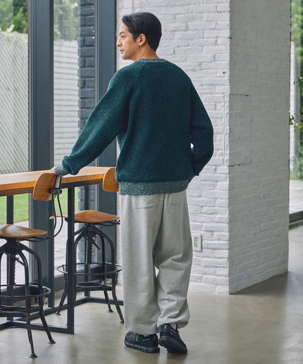 THE CRAFT CREW PRODUCTS 抗起毛球可機洗保暖磨毛紗拉格蘭針織衣_20