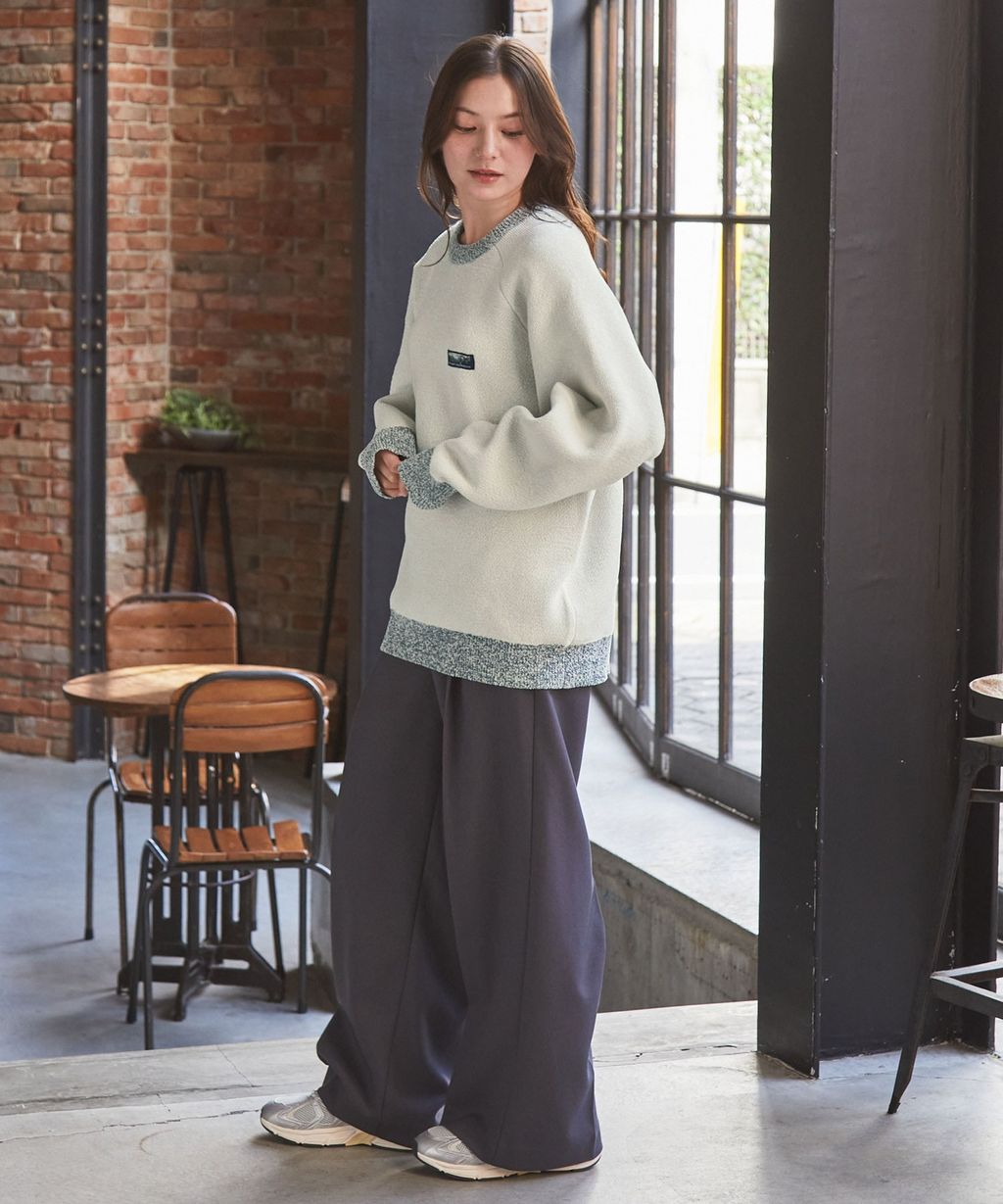 THE CRAFT CREW PRODUCTS 抗起毛球可機洗保暖磨毛紗拉格蘭針織衣_11