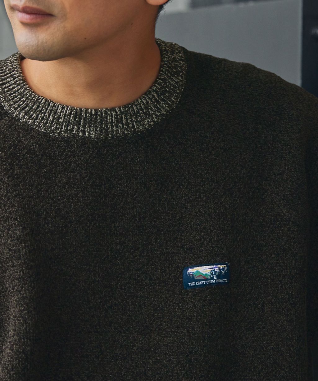 THE CRAFT CREW PRODUCTS 抗起毛球可機洗保暖磨毛紗拉格蘭針織衣_118