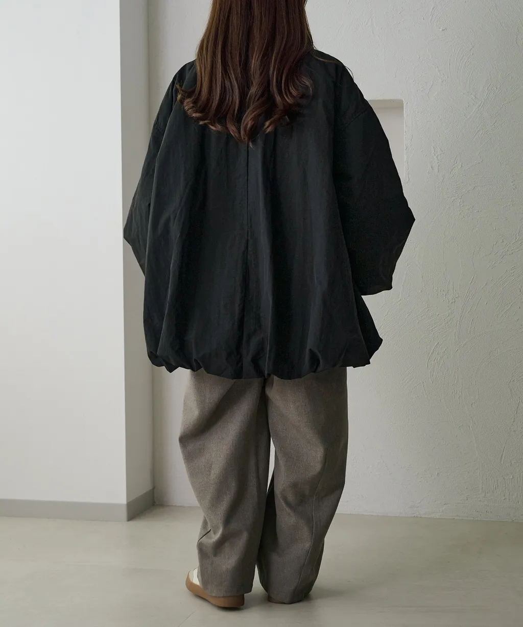 apres jour clair 寬鬆版型中棉保暖防風氣球外套_15