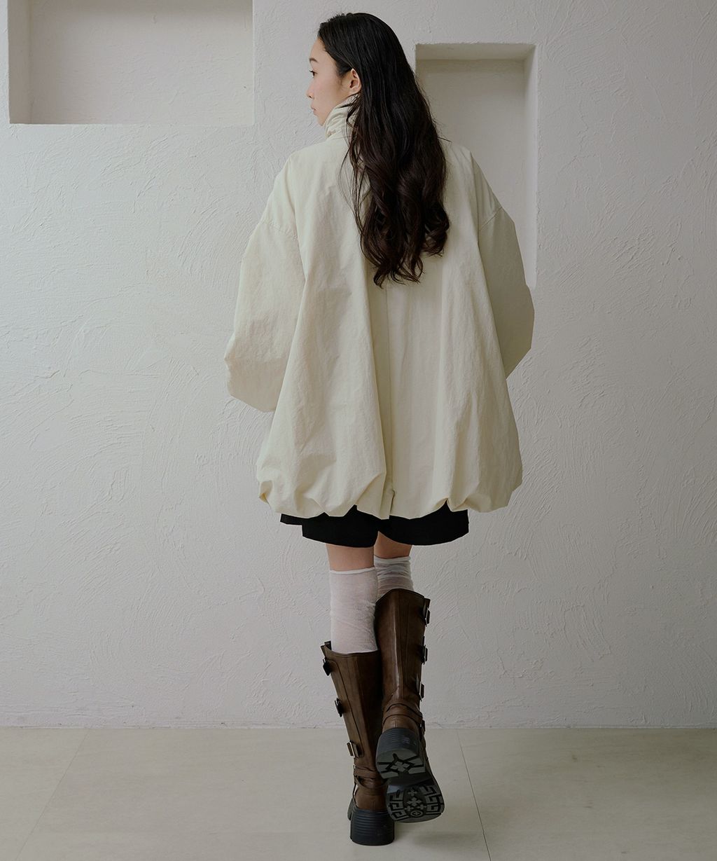 apres jour clair 寬鬆版型中棉保暖防風氣球外套_21