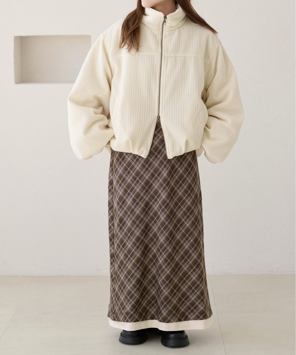 apres jour clair 雙拉鍊中綿保暖氣球外套_22