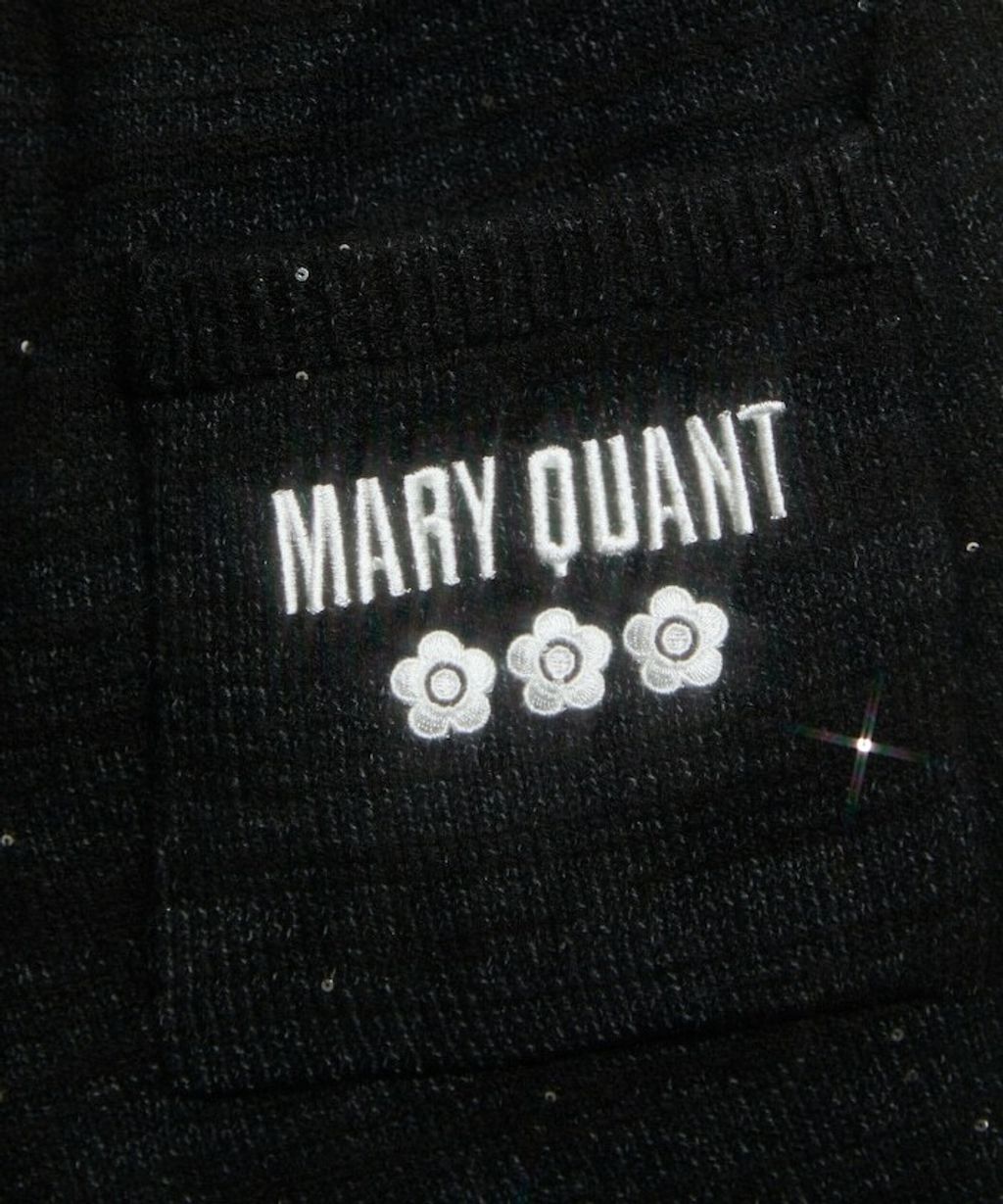 MARY QUANT 亮片點綴柔軟親膚針織短褲_52