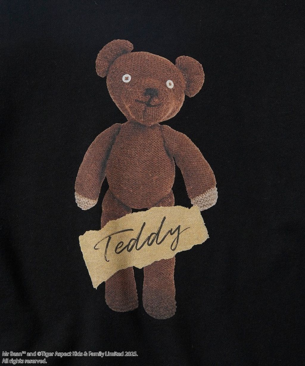 Mr. Bean × FREAKS STORE Teddy印花圓領厚磅大學T_6