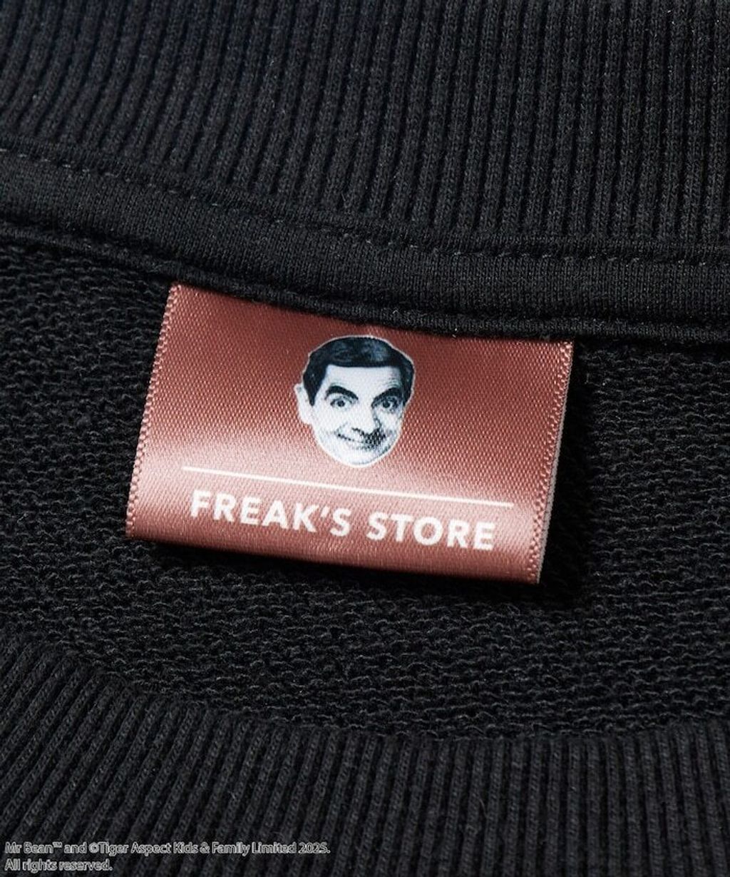 Mr. Bean × FREAKS STORE Teddy印花圓領厚磅大學T_4