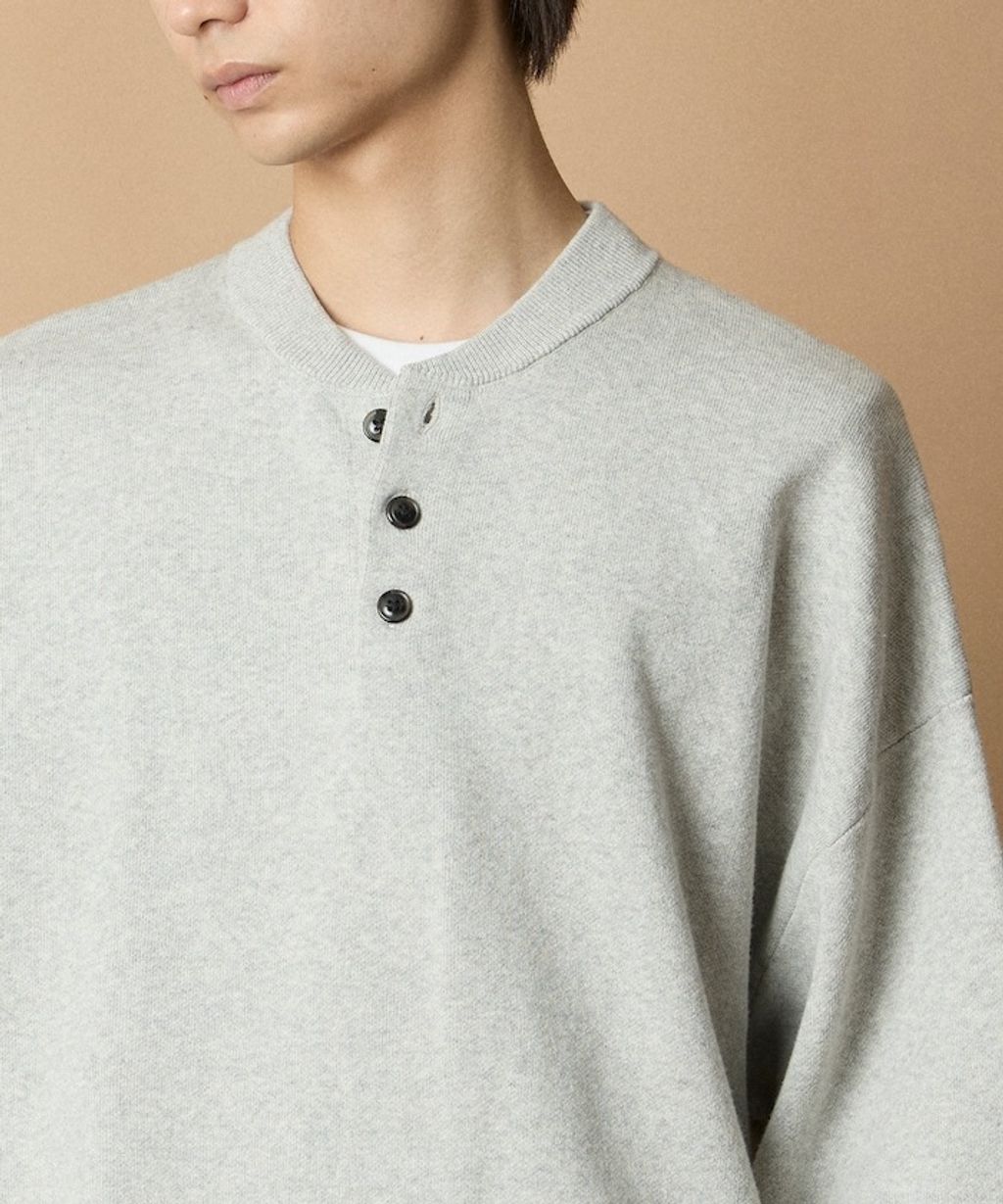 FREAKS STORE Relax Fit針織亨利領上衣_38
