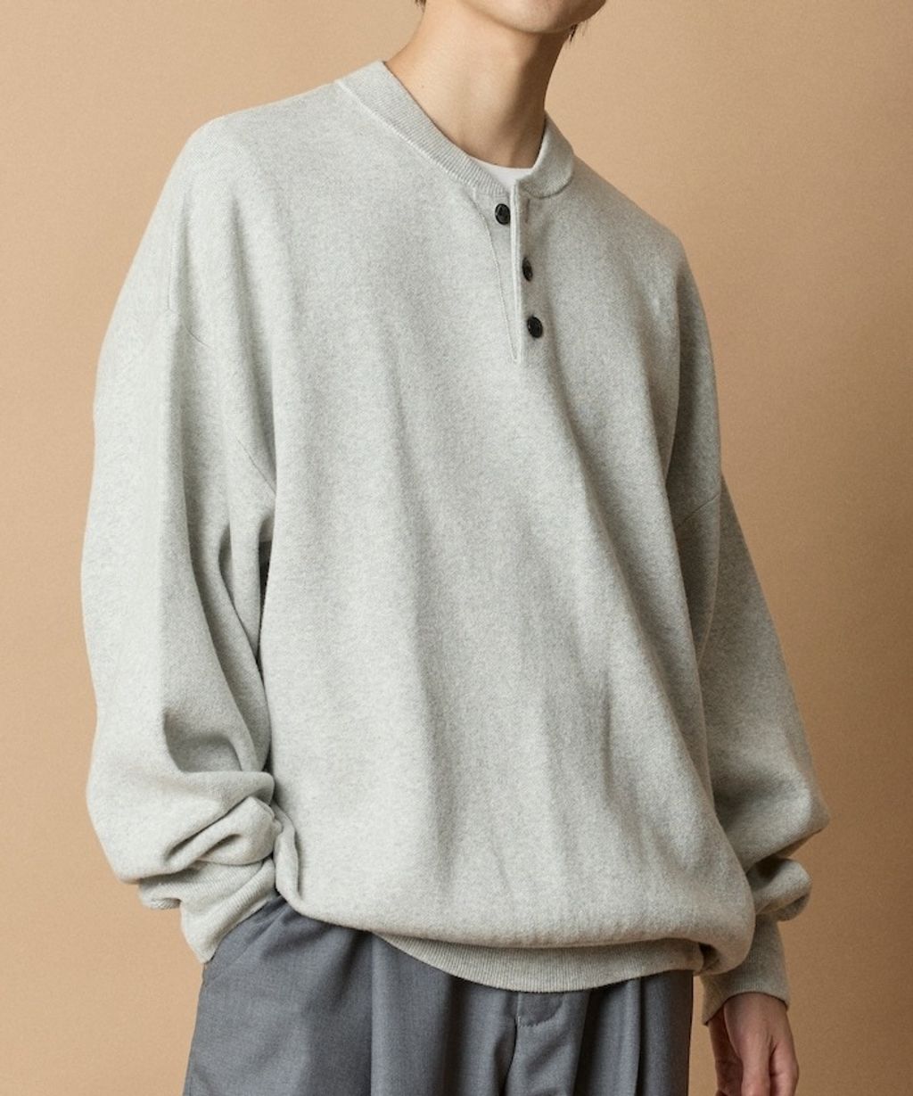 FREAKS STORE Relax Fit針織亨利領上衣_37
