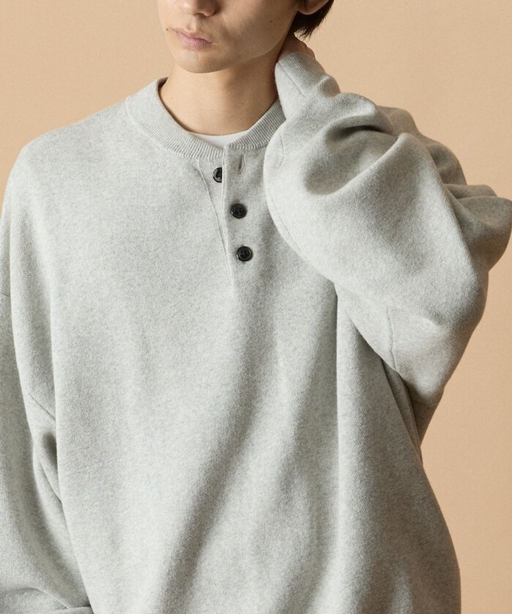FREAKS STORE Relax Fit針織亨利領上衣_40