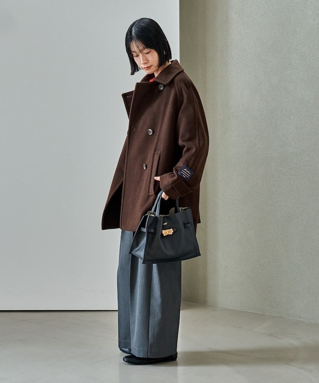 FREAKS STORE 94%高比例羊毛中長版高質感大衣外套_5