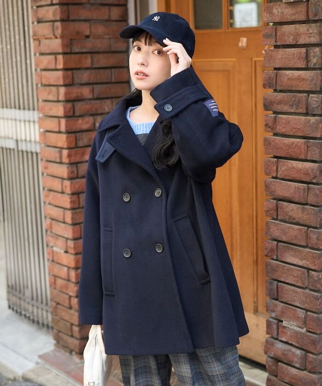 FREAKS STORE 94%高比例羊毛中長版高質感大衣外套_3