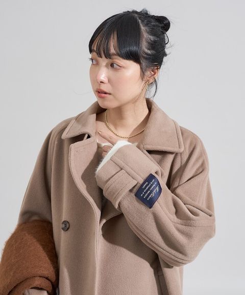 FREAKS STORE 94%高比例羊毛中長版高質感大衣外套_1