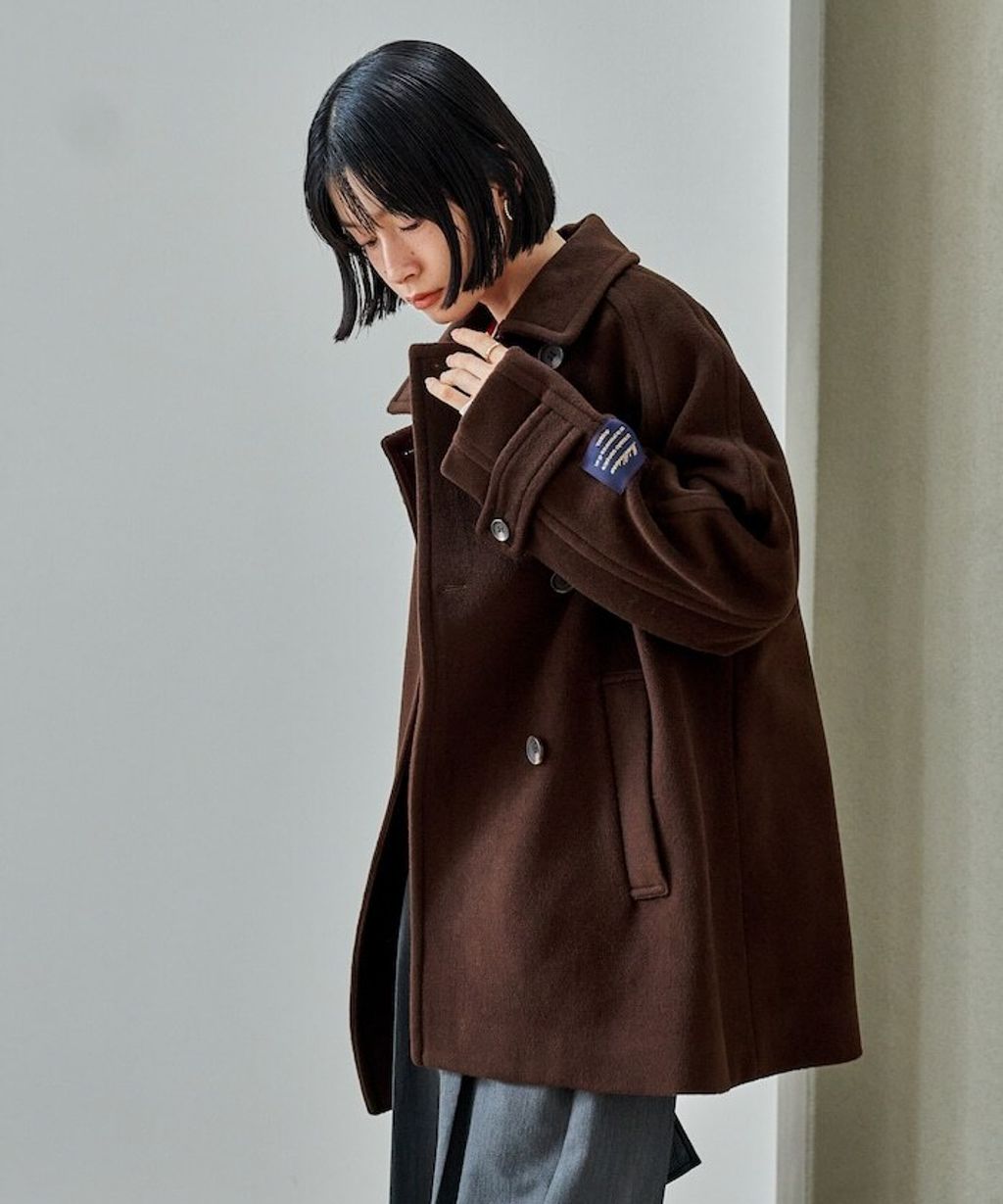 FREAKS STORE 94%高比例羊毛中長版高質感大衣外套_12