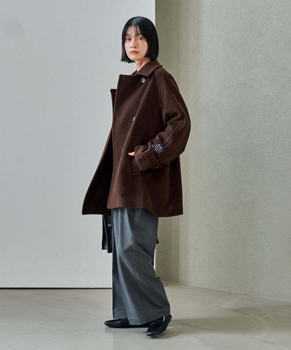 FREAKS STORE 94%高比例羊毛中長版高質感大衣外套_10