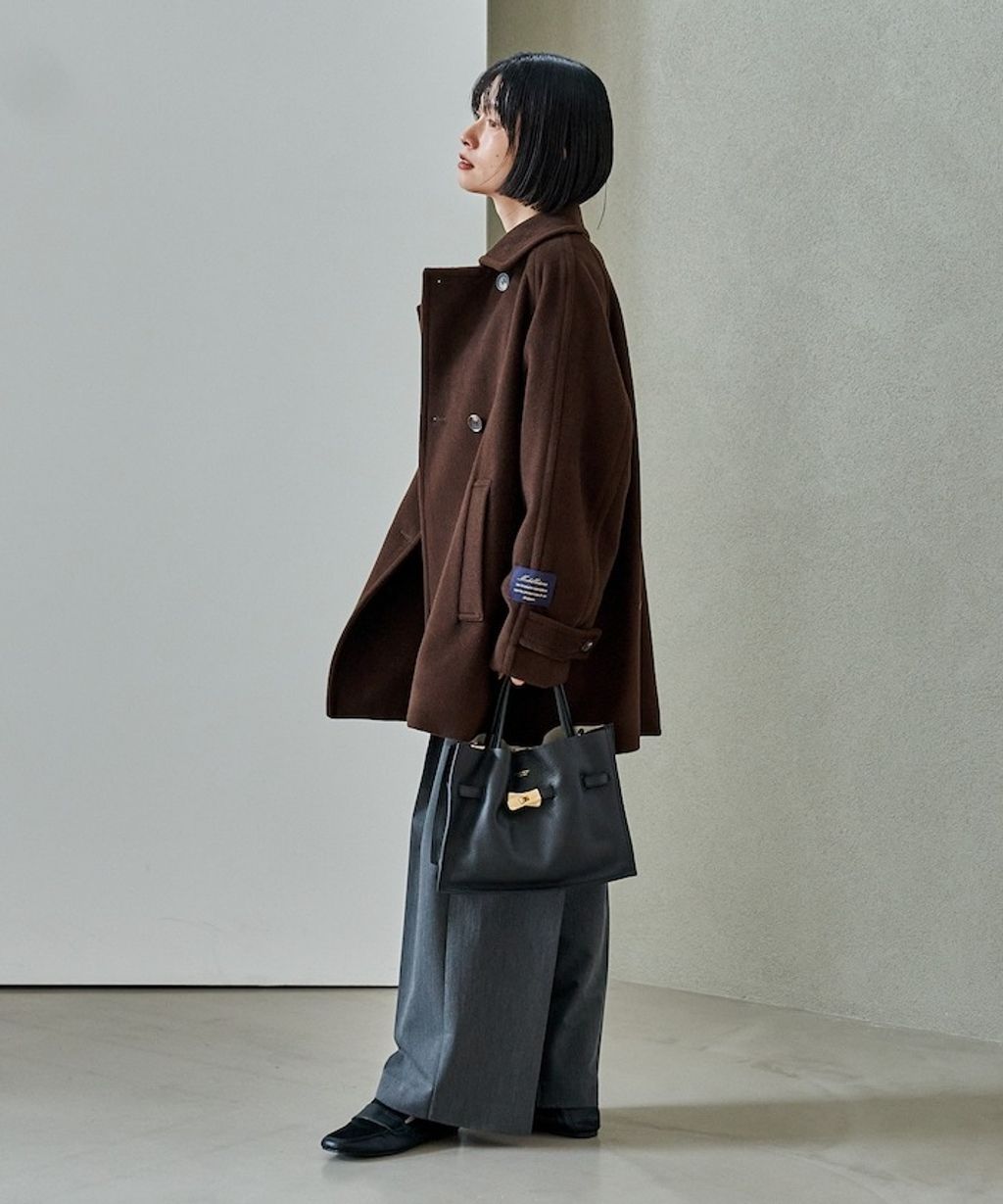 FREAKS STORE 94%高比例羊毛中長版高質感大衣外套_6