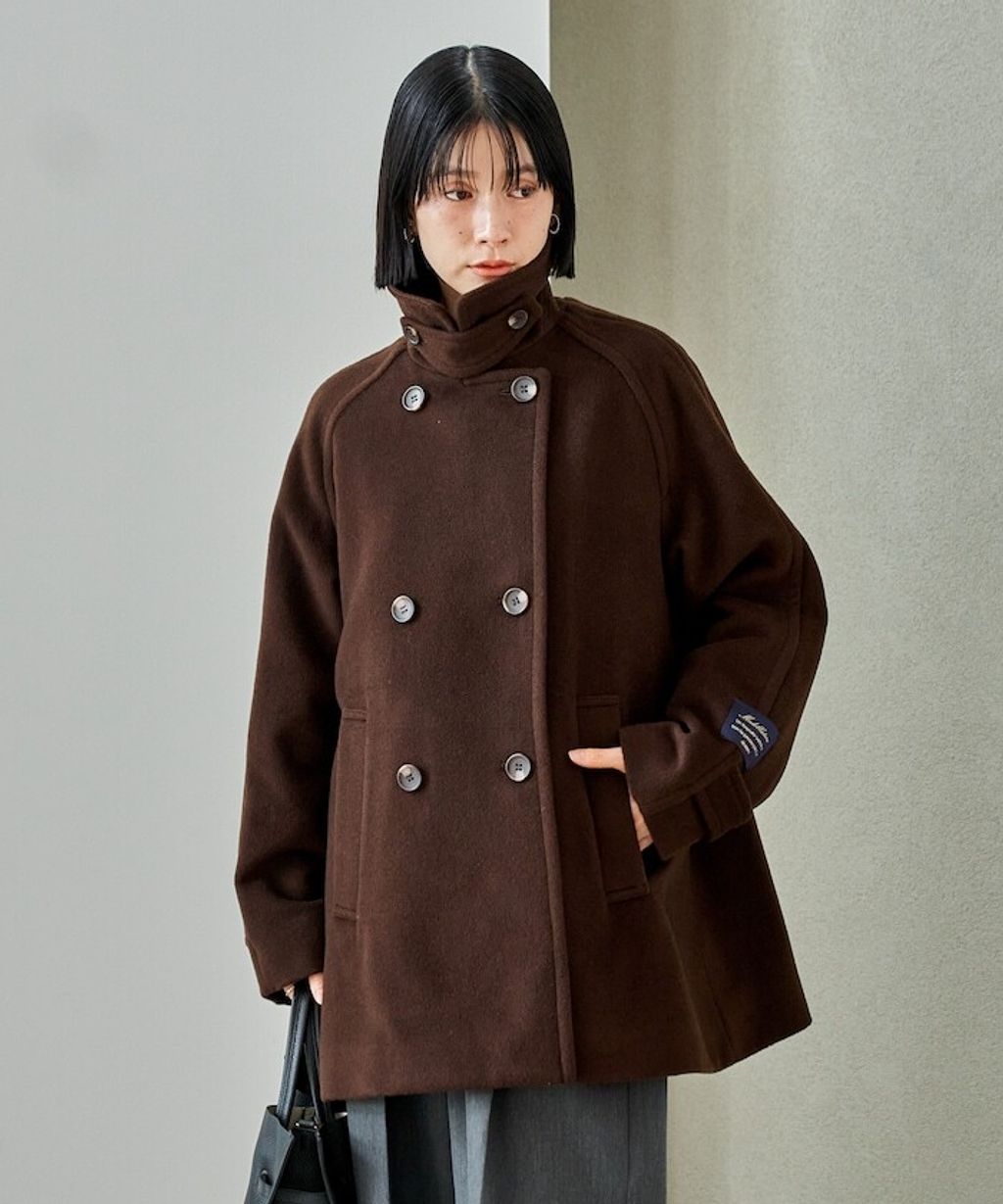 FREAKS STORE 94%高比例羊毛中長版高質感大衣外套_24