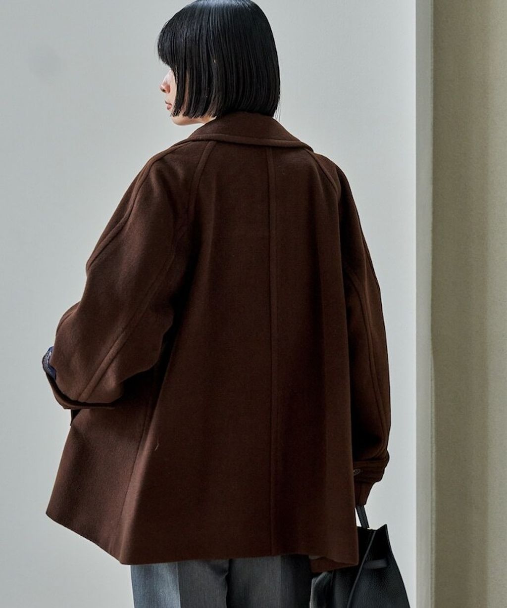 FREAKS STORE 94%高比例羊毛中長版高質感大衣外套_13