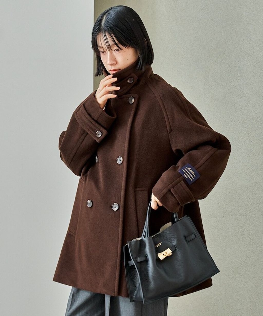 FREAKS STORE 94%高比例羊毛中長版高質感大衣外套_25