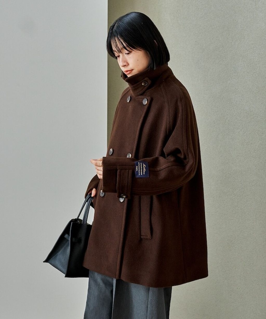 FREAKS STORE 94%高比例羊毛中長版高質感大衣外套_30