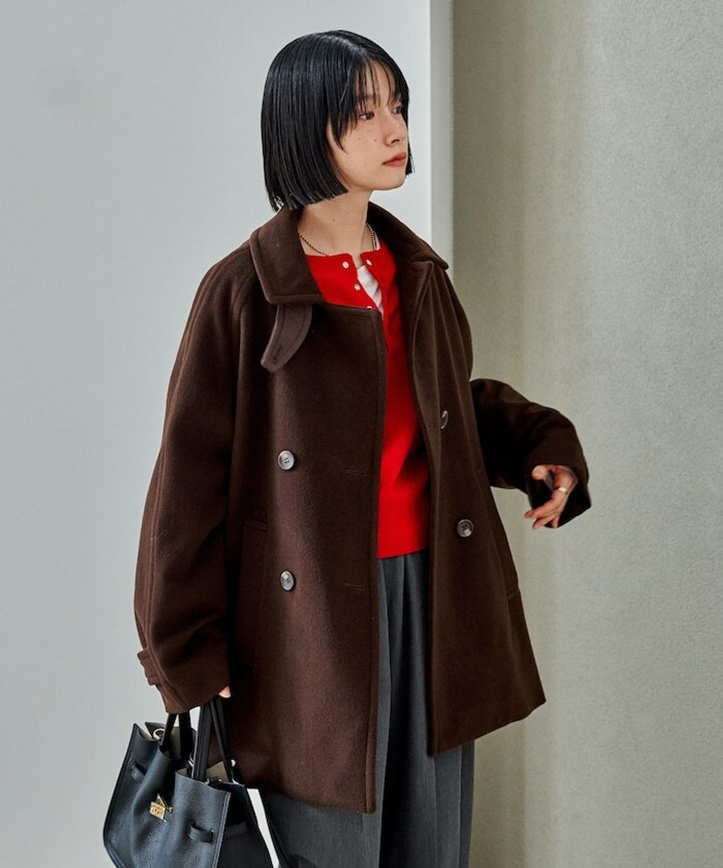 FREAKS STORE 94%高比例羊毛中長版高質感大衣外套_15