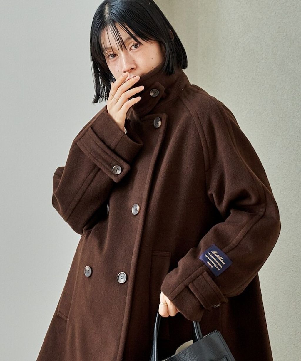 FREAKS STORE 94%高比例羊毛中長版高質感大衣外套_26