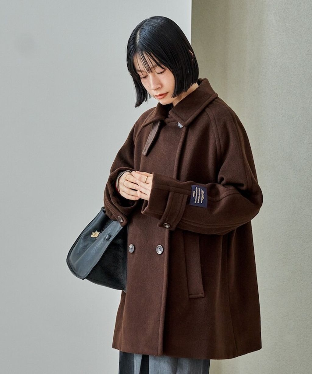 FREAKS STORE 94%高比例羊毛中長版高質感大衣外套_23