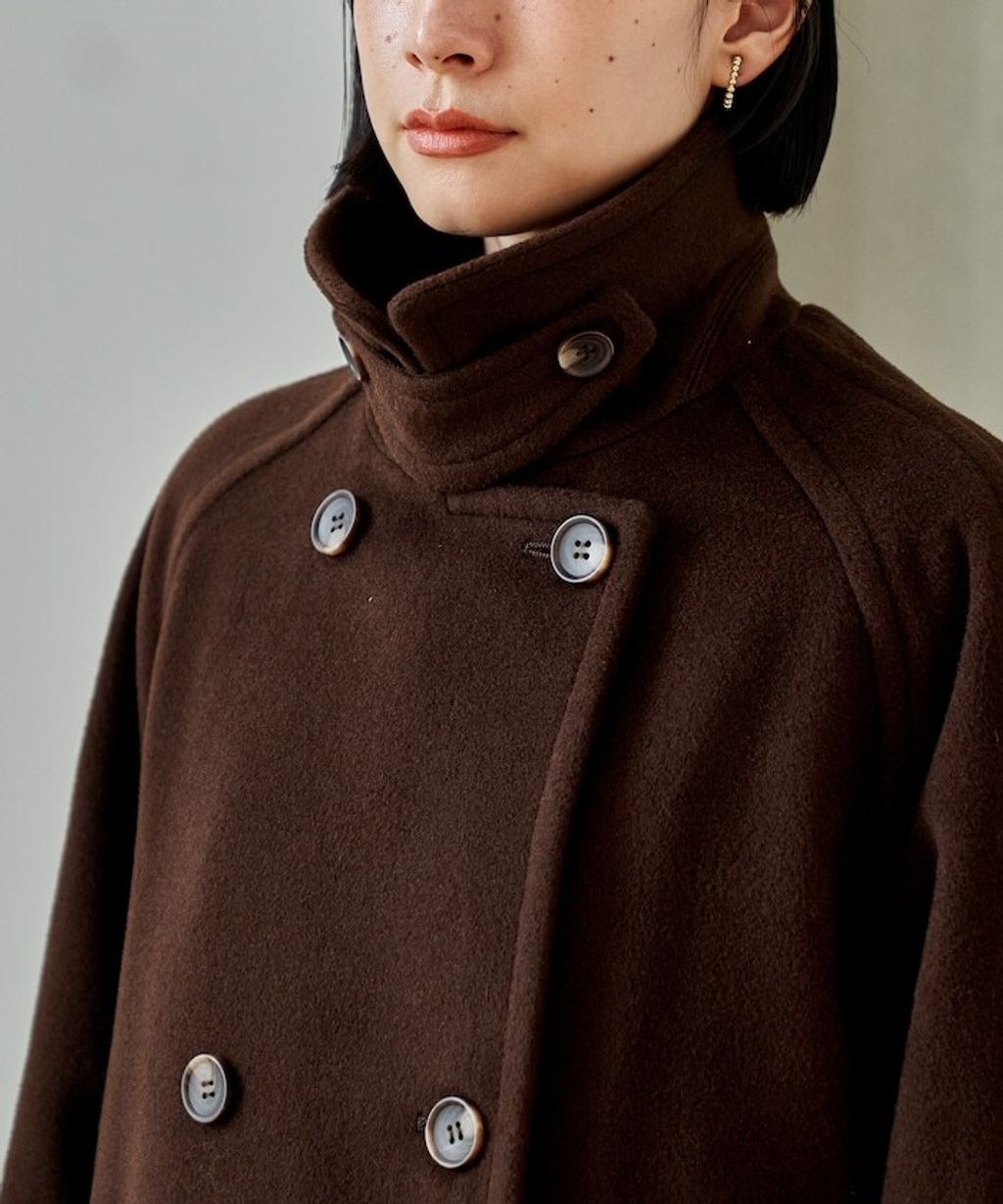 FREAKS STORE 94%高比例羊毛中長版高質感大衣外套_69